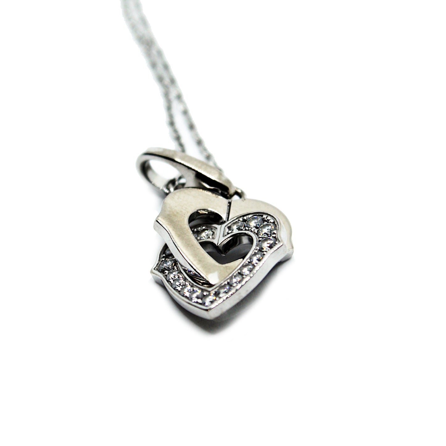 Cartier - Heart Necklace Whitegold