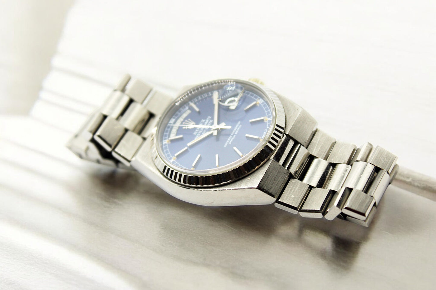 Rolex - Oysterquartz Whitegold 19019