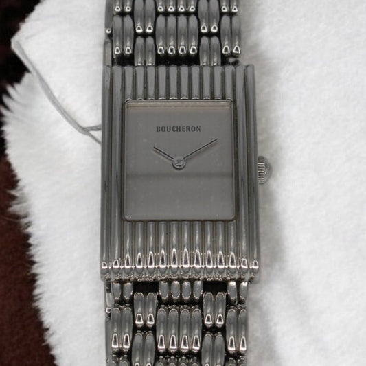 Reloj de acero de mujer, Marca: BOUCHERON Modelo: REFLET