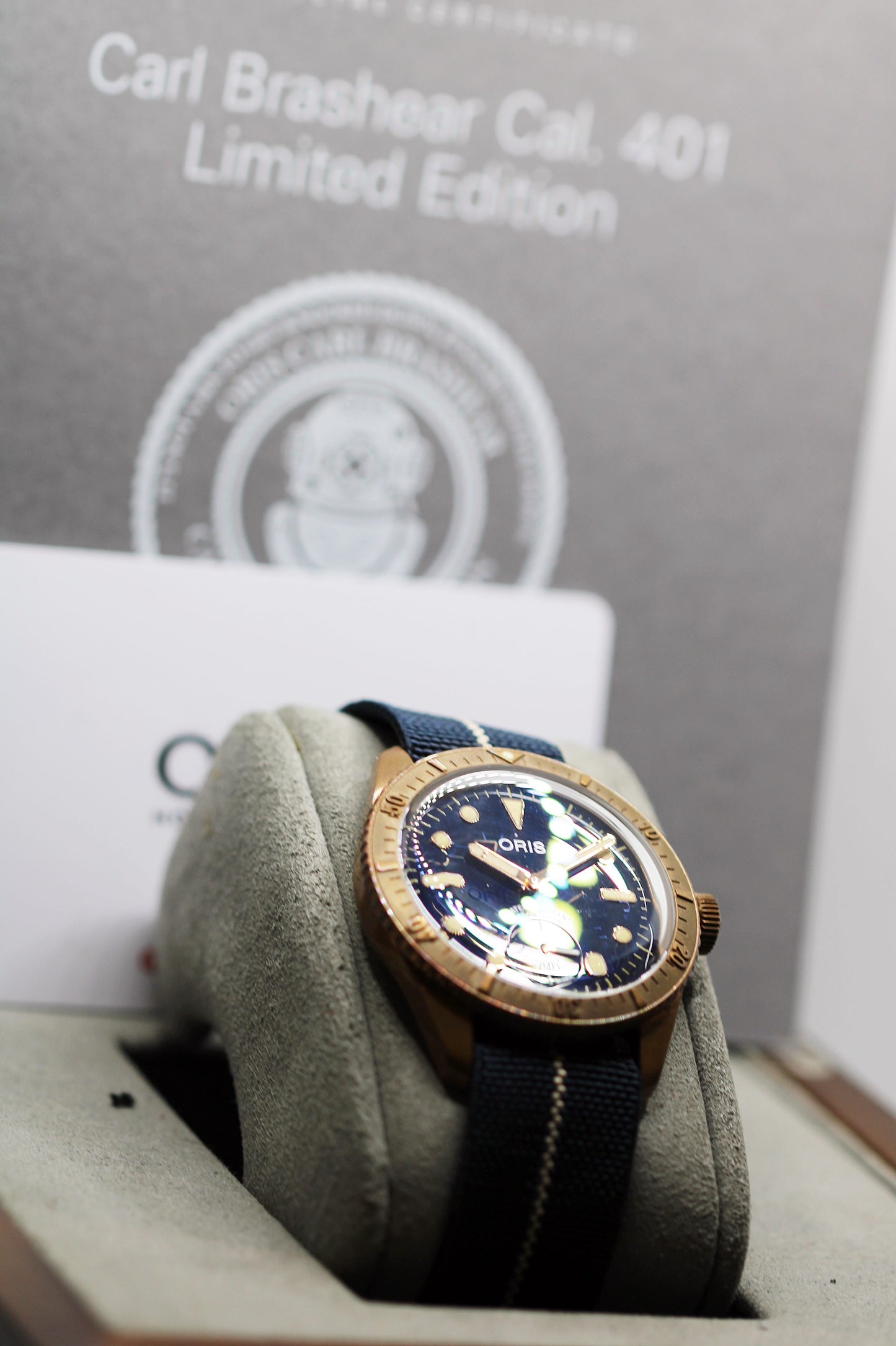 Oris - Limited Edition Bronze Divers-Watch