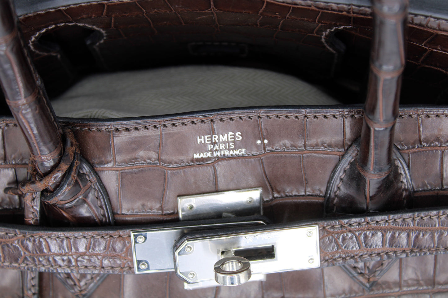 Hermes Bolso Birkin de Cocodrilo