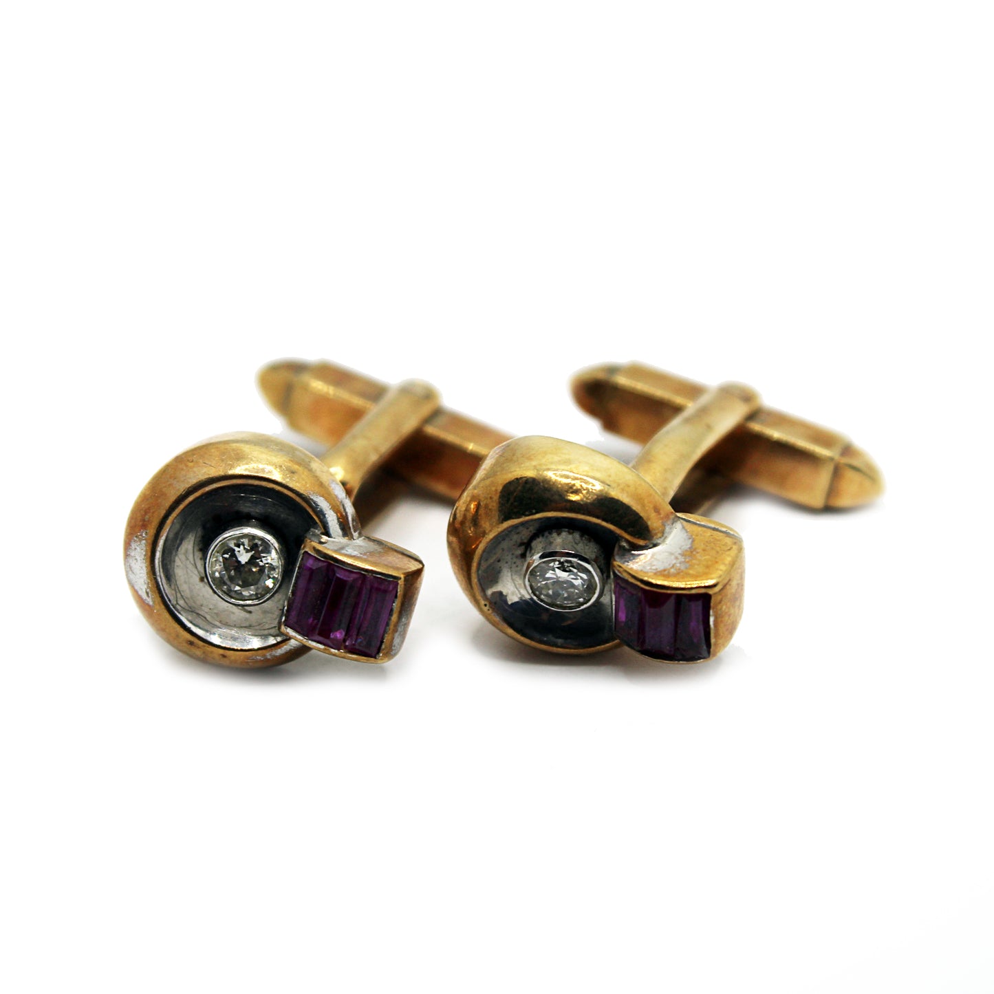 Cufflinks Gold Vintage