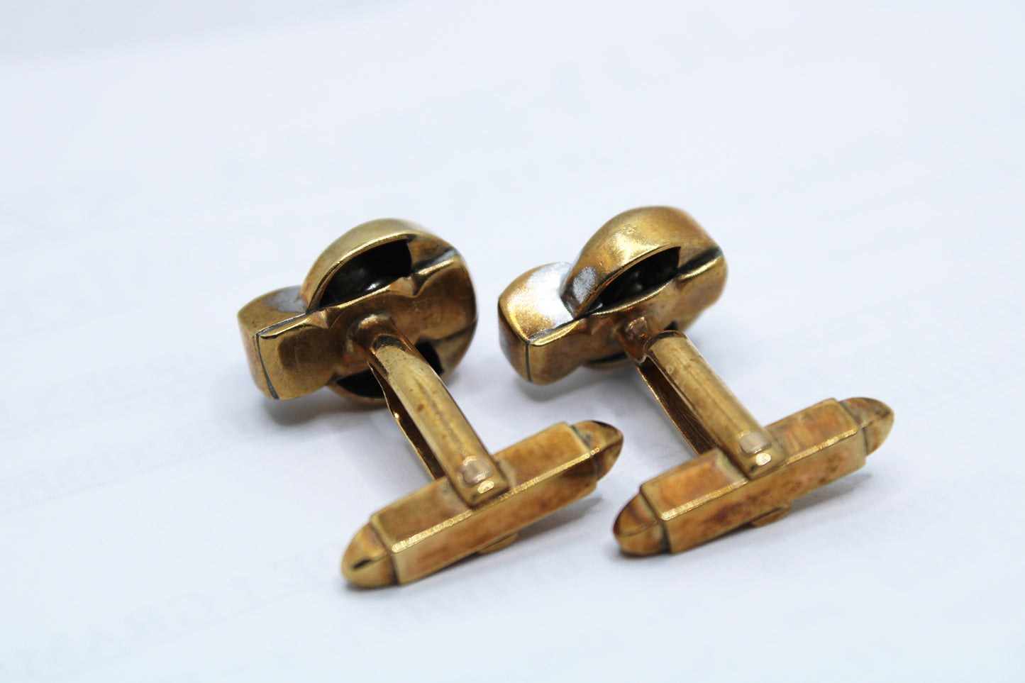 Cufflinks Gold Vintage