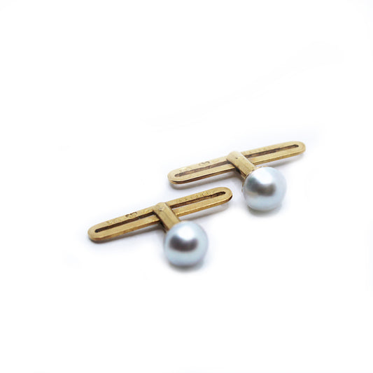 Cufflinks Gold with pearls