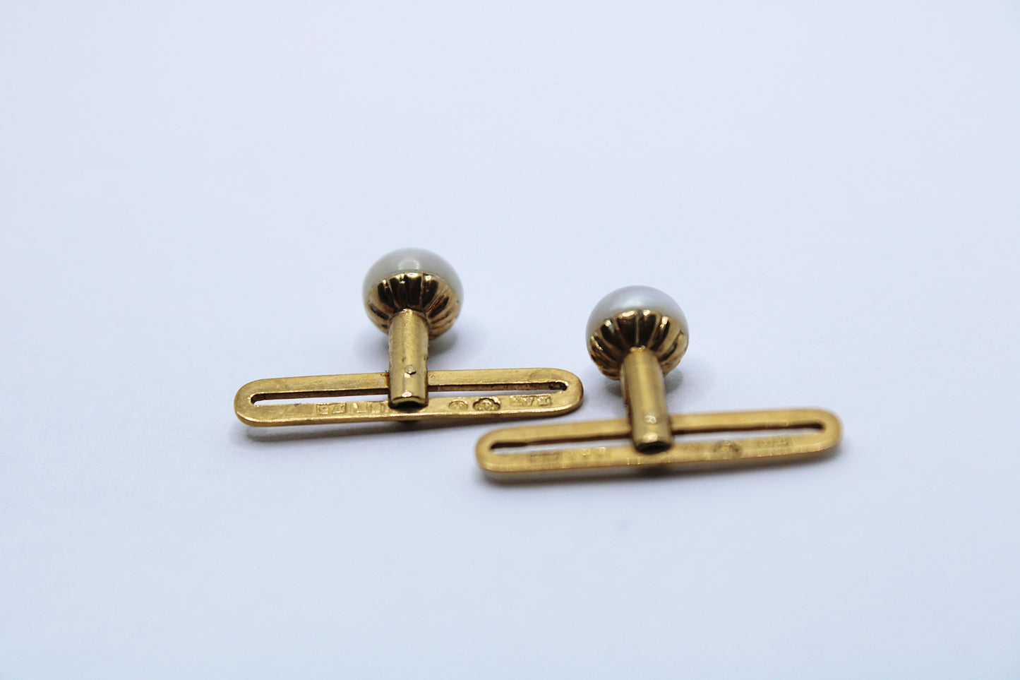 Cufflinks Gold with pearls