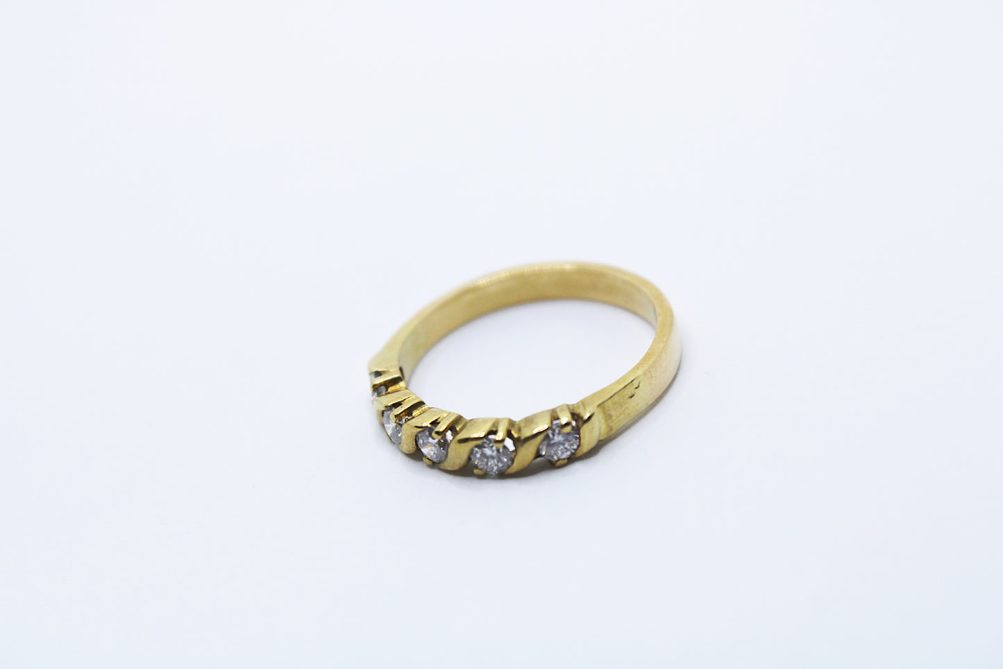 Ring Gold Diamonds 18ct