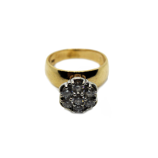 Ring Gold 14ct Diamonds