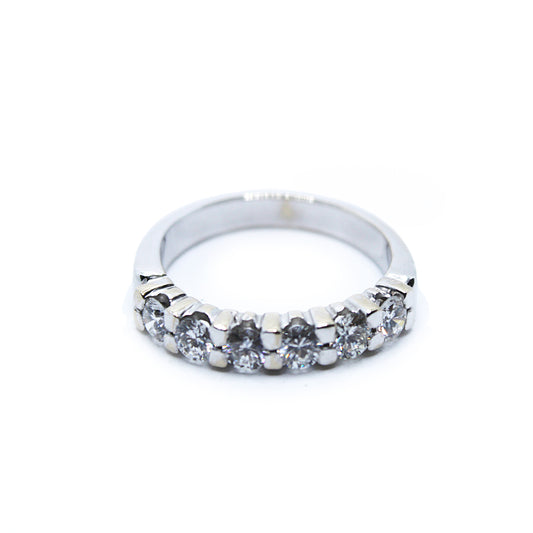 Ring Whitegold 18ct Diamonds