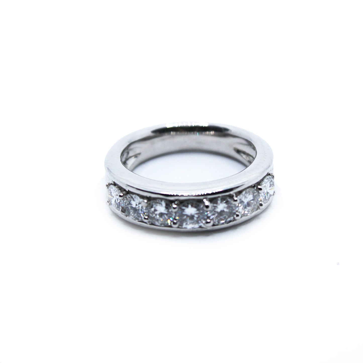 Ring Whitegold 18ct Diamonds