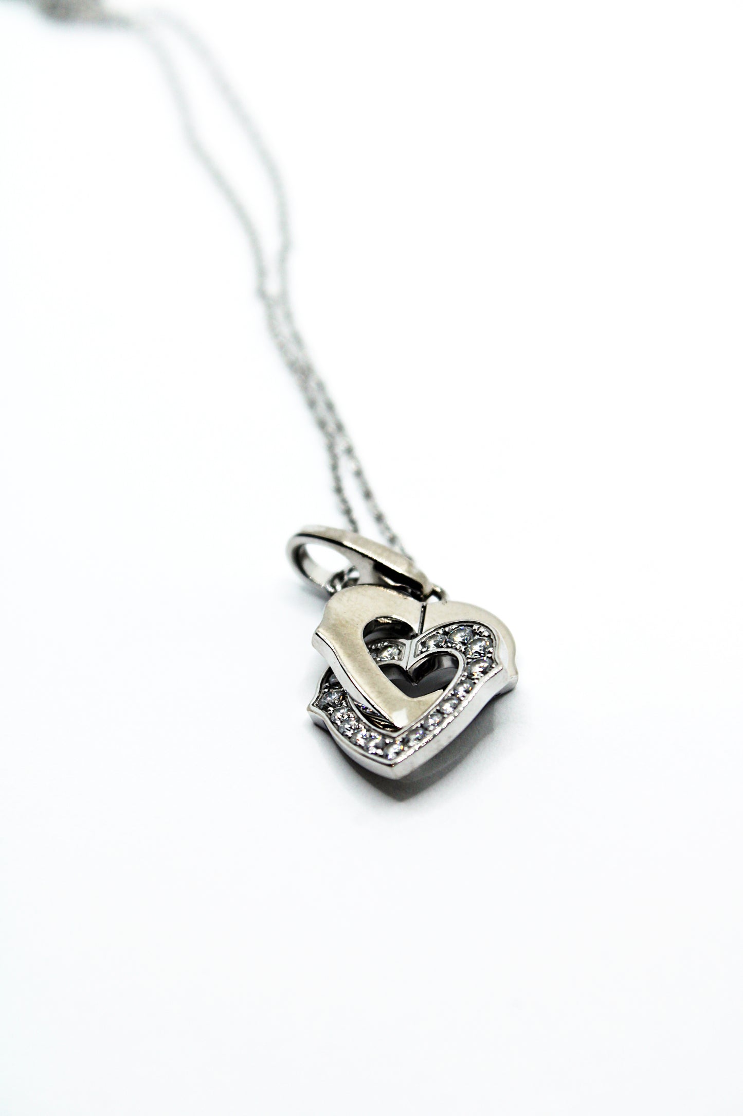 Cartier - Heart Necklace Whitegold