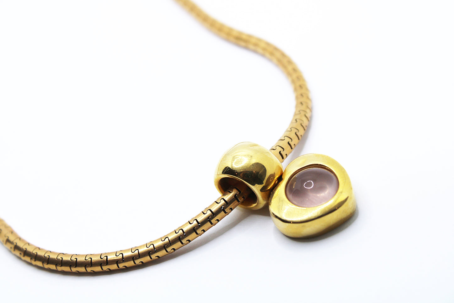 Heart Necklace Gold