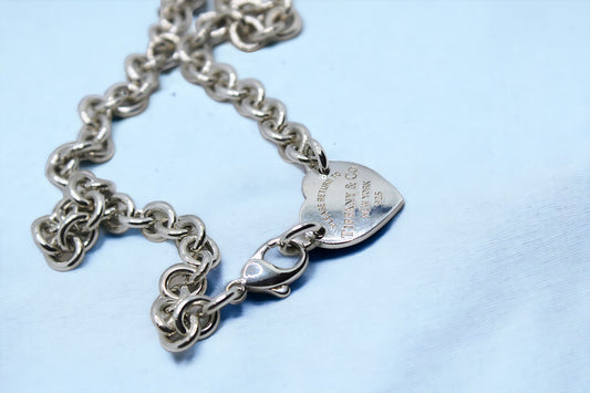 Tiffany silver chain