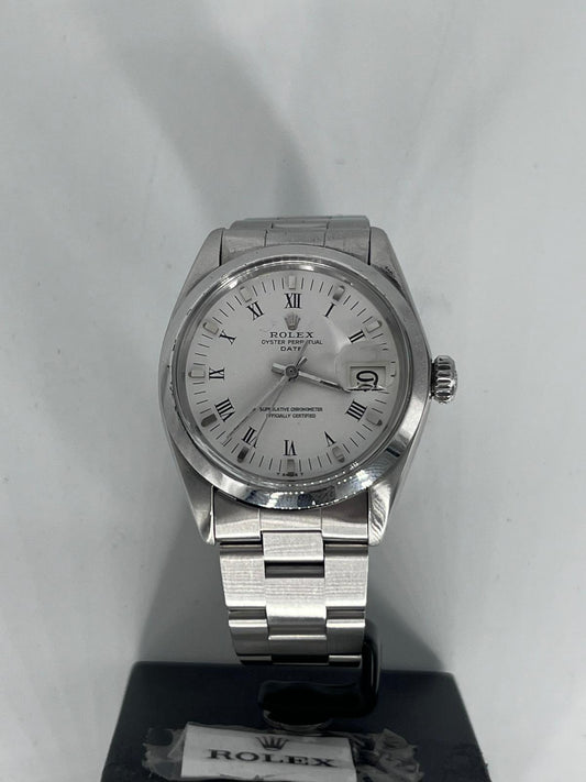 Reloj de acero, Marca: ROLEX, Modelo: DATEJUST, 34MM, Referencia: 1500.