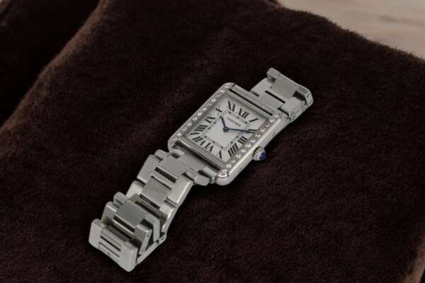 Reloj de acero con diamantes - Image 3