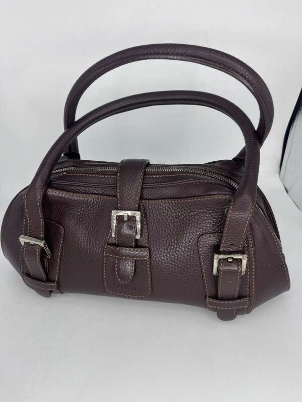 Bolso de cuero Marrón , Marca: LOEWE, Modelo: SENDA.