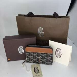 Monedero de cuero de la Marca: GOYARD, Modelo: MATIGNON, Full set, NUEVO ESTRENAR