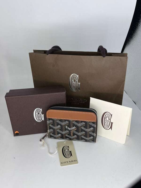 Monedero de cuero de la Marca: GOYARD, Modelo: MATIGNON, Full set, NUEVO ESTRENAR