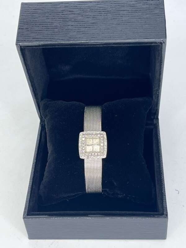joyeria-szware-compro-oro-mallorca-Reloj-Omega-Vintage-Oro-Blanco-18K-con-Diamantes