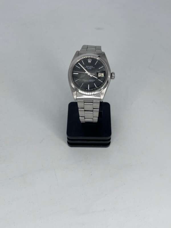 Reloj Rolex Oyster Perpetual Date 1500 acero con papeles originales