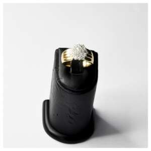 Anillo de oro 18 k con diamantes