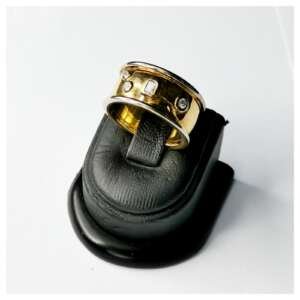 Anillo de oro 18 k con diamantes finos