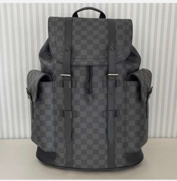 Mochila Louis Vuitton Damier Graphite Monogram Eclipse MM