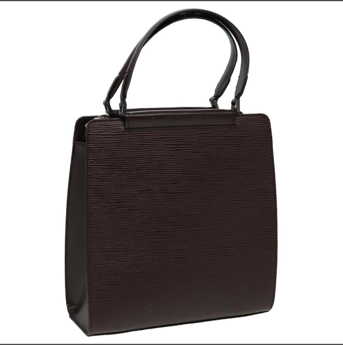 Bolso Louis Vuitton Figari en cuero EPI negro