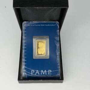 lingote de oro 24k certificado 2.50 gramos