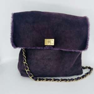 Bolso Chanel Shoulder Bag de shearling y lana