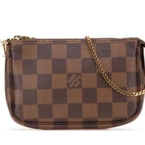 Bolso Louis Vuitton Mini Pochette en lona Damier