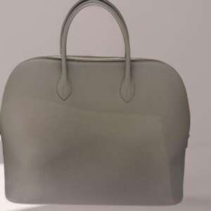 Bolso Hermès Bolide 48H Cuero Gris
