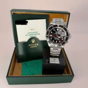 Rolex Submariner 16610 acero con caja y papeles 1998
