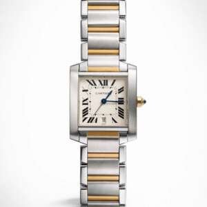 Cartier Tank Francaise acero oro automatico