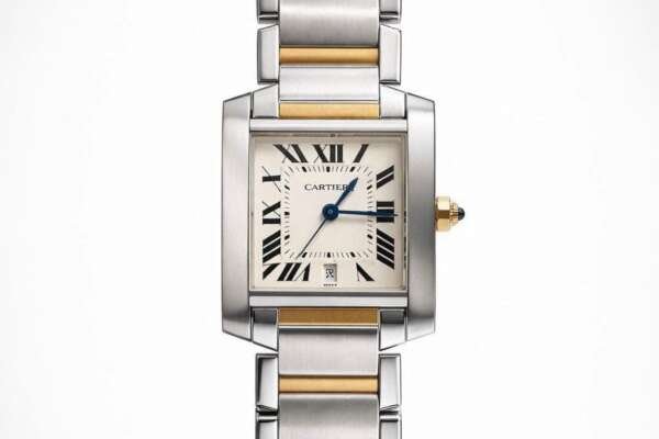 Cartier Tank Française Grande Acero y Oro Automático