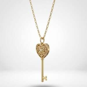 Tiffany llave oro rosa 18k diamante