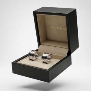 Pendientes Bvlgari B Zero1 oro blanco 18k