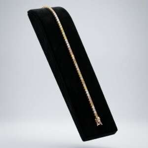 Pulsera oro 14k 82 diamantes