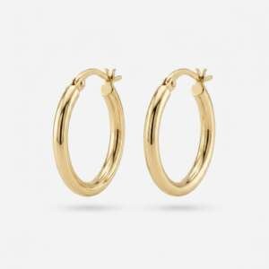 Aros pequeños oro 18k