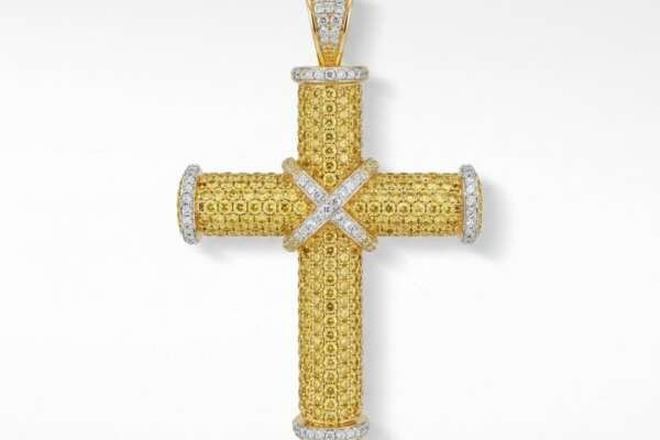 Cruz Theo Fennell Oro 18k Diamantes Fancy Yellow
