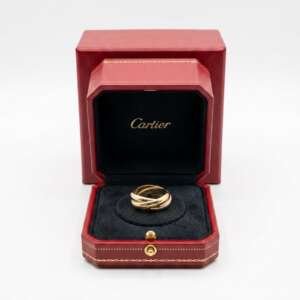 Anillo Cartier Trinity tres oros 18k 2024