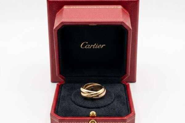 Anillo Cartier Trinity Oro 18k con Caja y Papeles