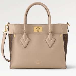 Bolso Louis Vuitton On My Side cuero beige
