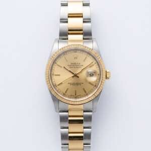 Rolex Datejust 16203 esfera champán
