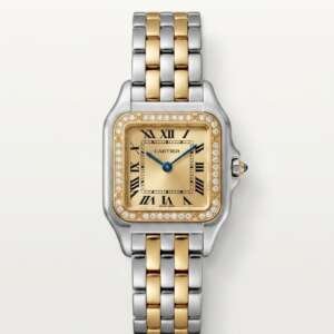 Reloj Cartier Panthère de oro y acero con diamantes